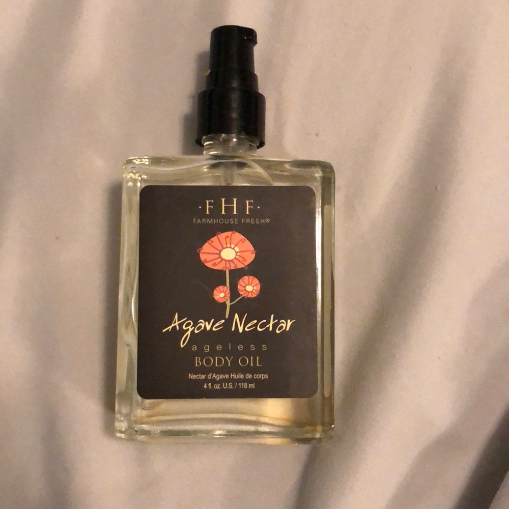 Agave body oil